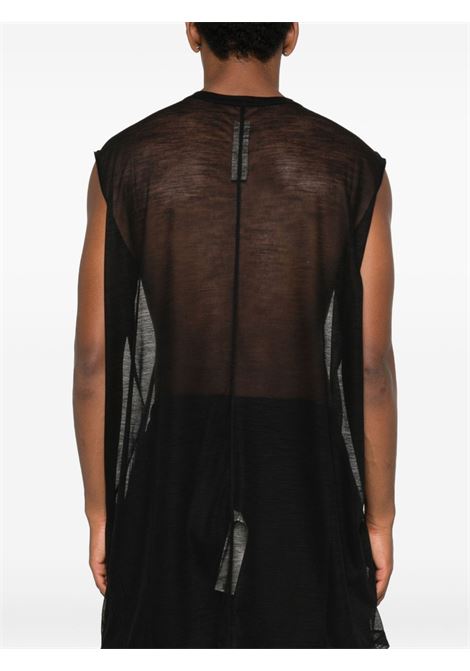 slintered strap t man black RICK OWENS | RU02E1168 JWR09